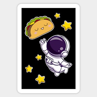 Space Taco Sticker